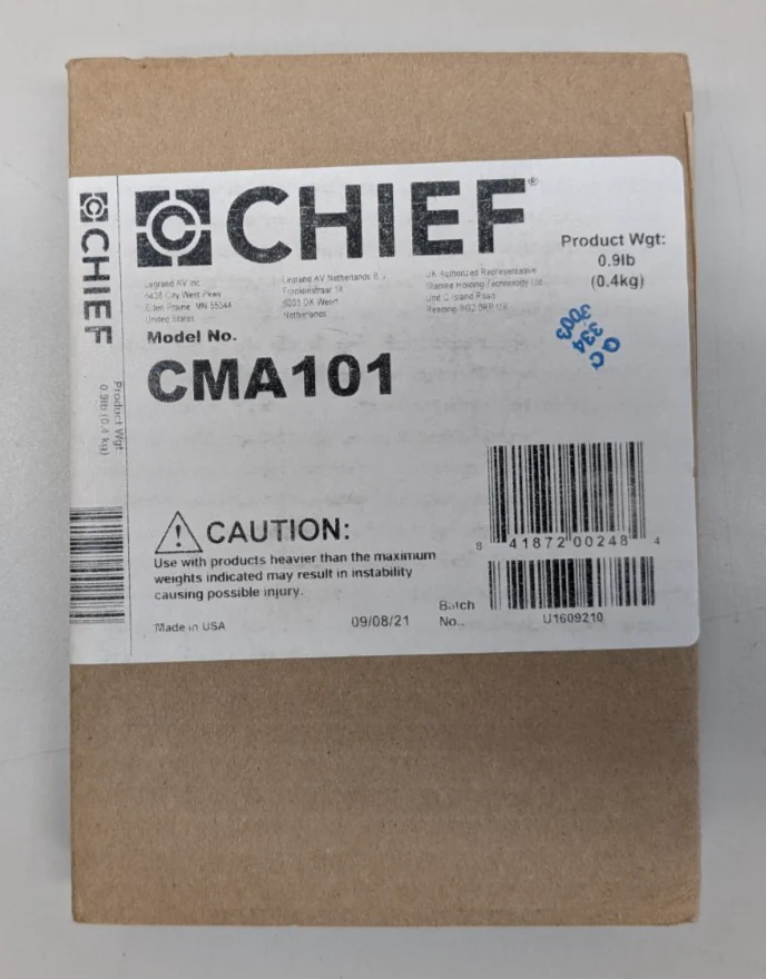 Chief CMA101 Designer Ceiling Plate