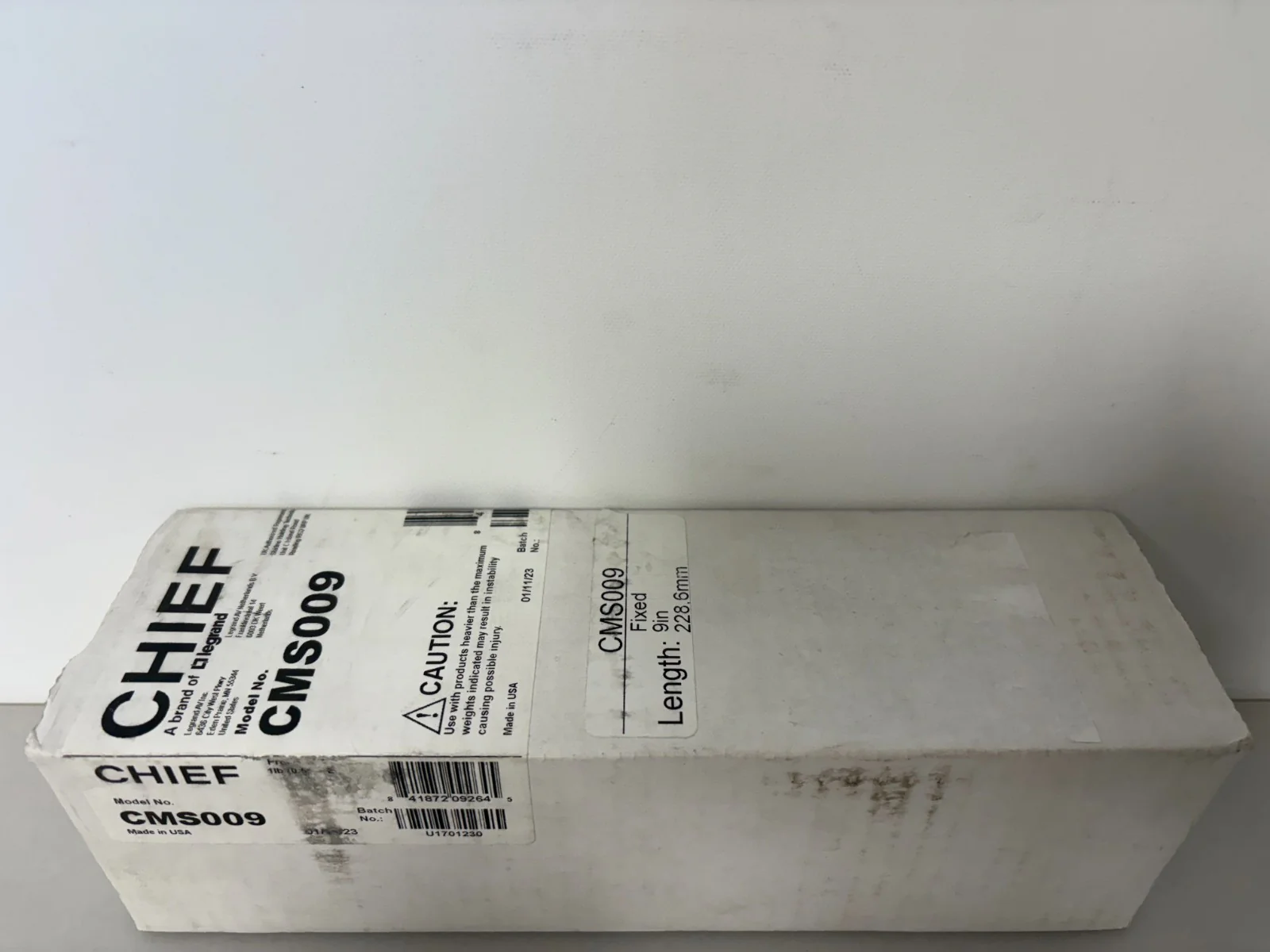 Chief CMS009 Fixed Extension Column, Pole Extension Series - Image 2