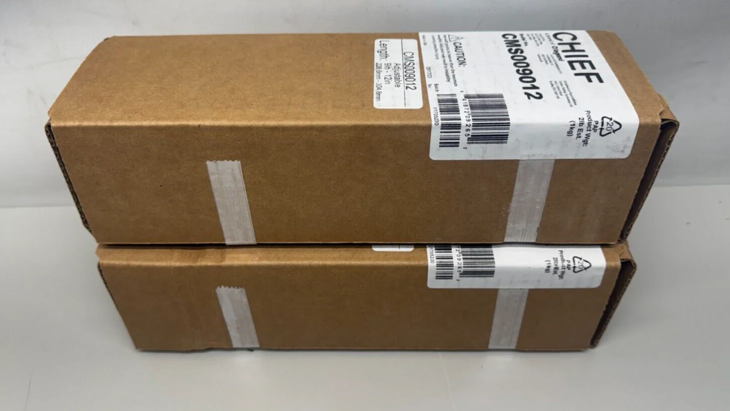 Chief CMS009012 9-12" Speed-Connect Adjustable Extension Column Black (LOT OF 2) - Image 2