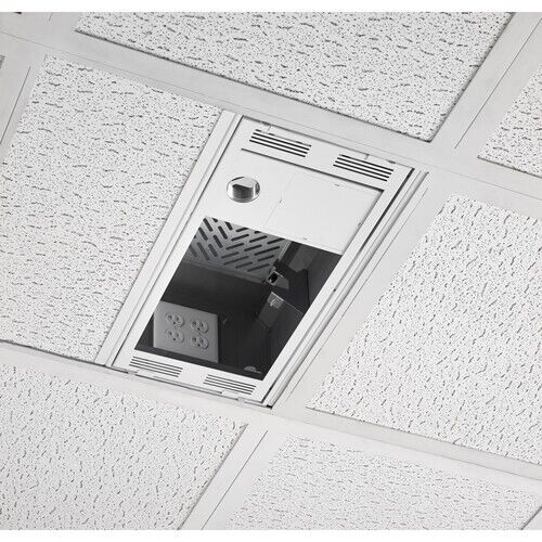 Chief CMS491C Above / In-Ceiling 1'x2' Storage Box Enclosure with Column Drop - Image 2