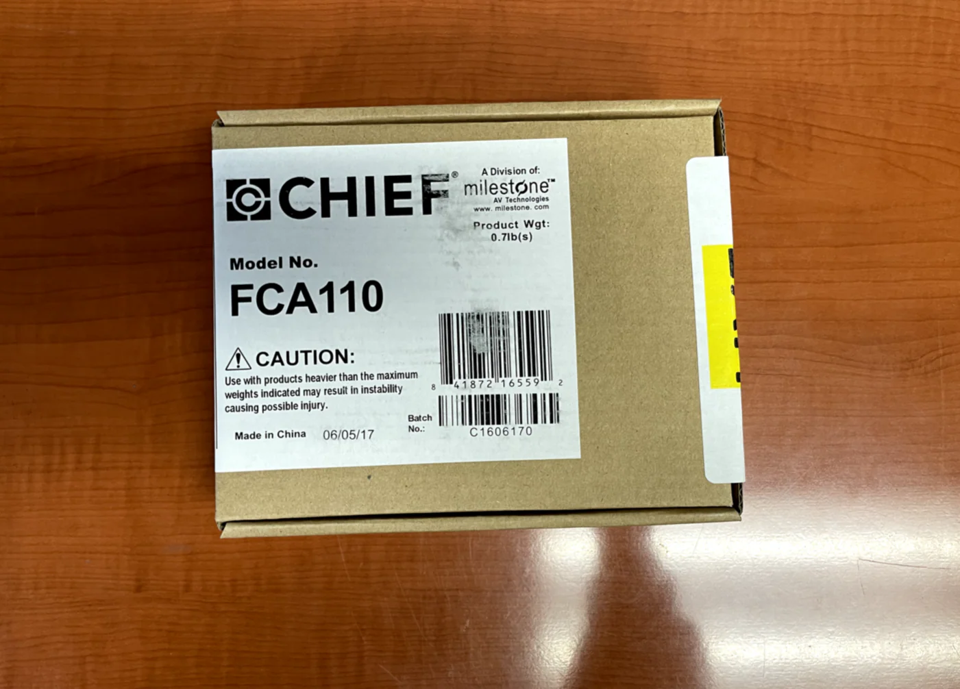 Chief FCA110 Fusion CAT5/Surge/CPU Adapter Lot of 4 - Image 3