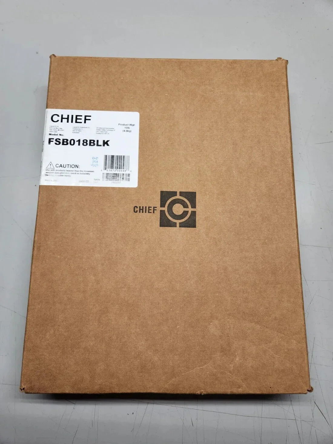 Chief FSB018BLK Single Display Table Stand (black) NEW - Image 3