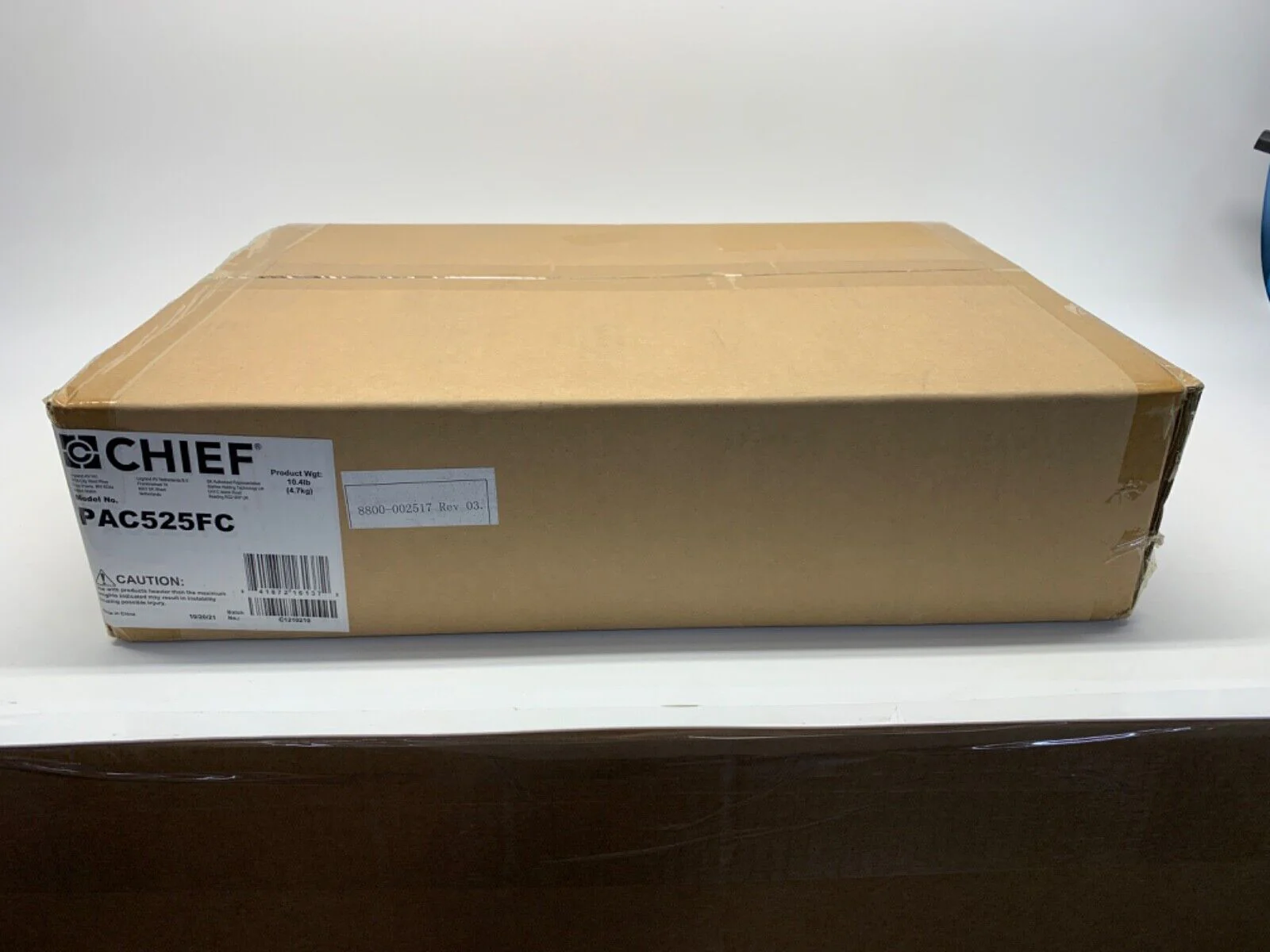 Chief PAC525FC In-Wall Storage Box with Flange and Cover - Image 2