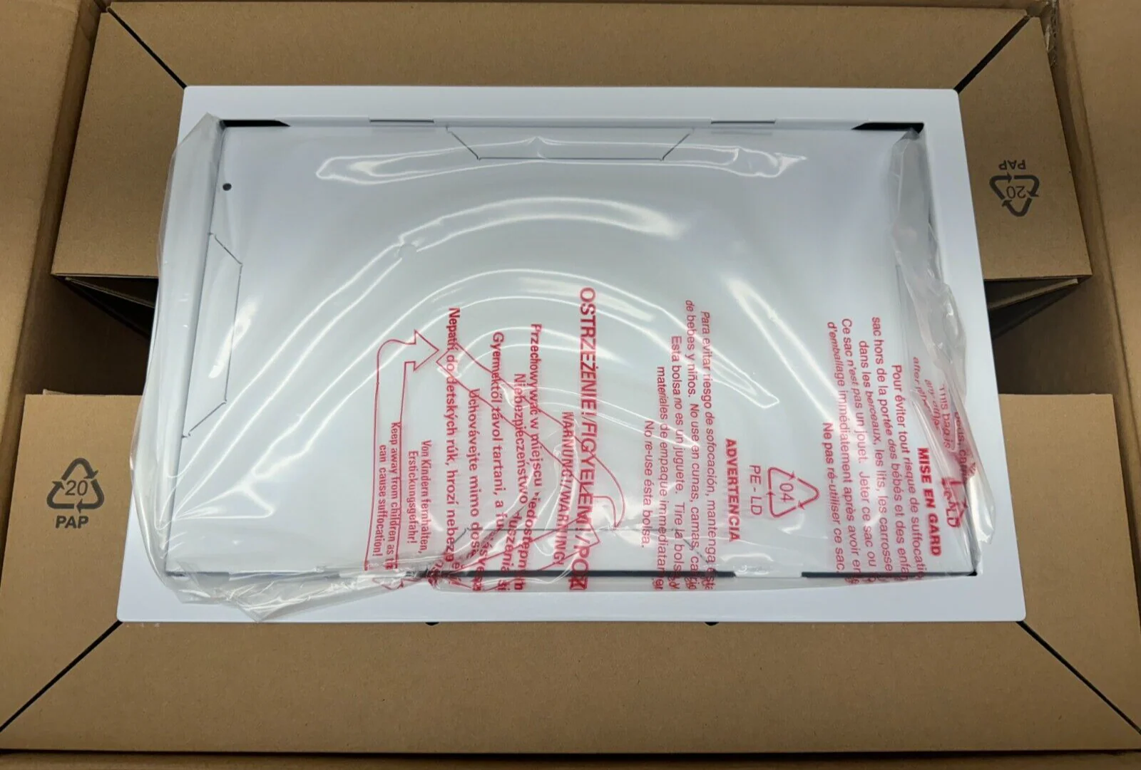Chief PAC525FCW In-Wall Storage Box with Flange and Cover (White) - Image 3