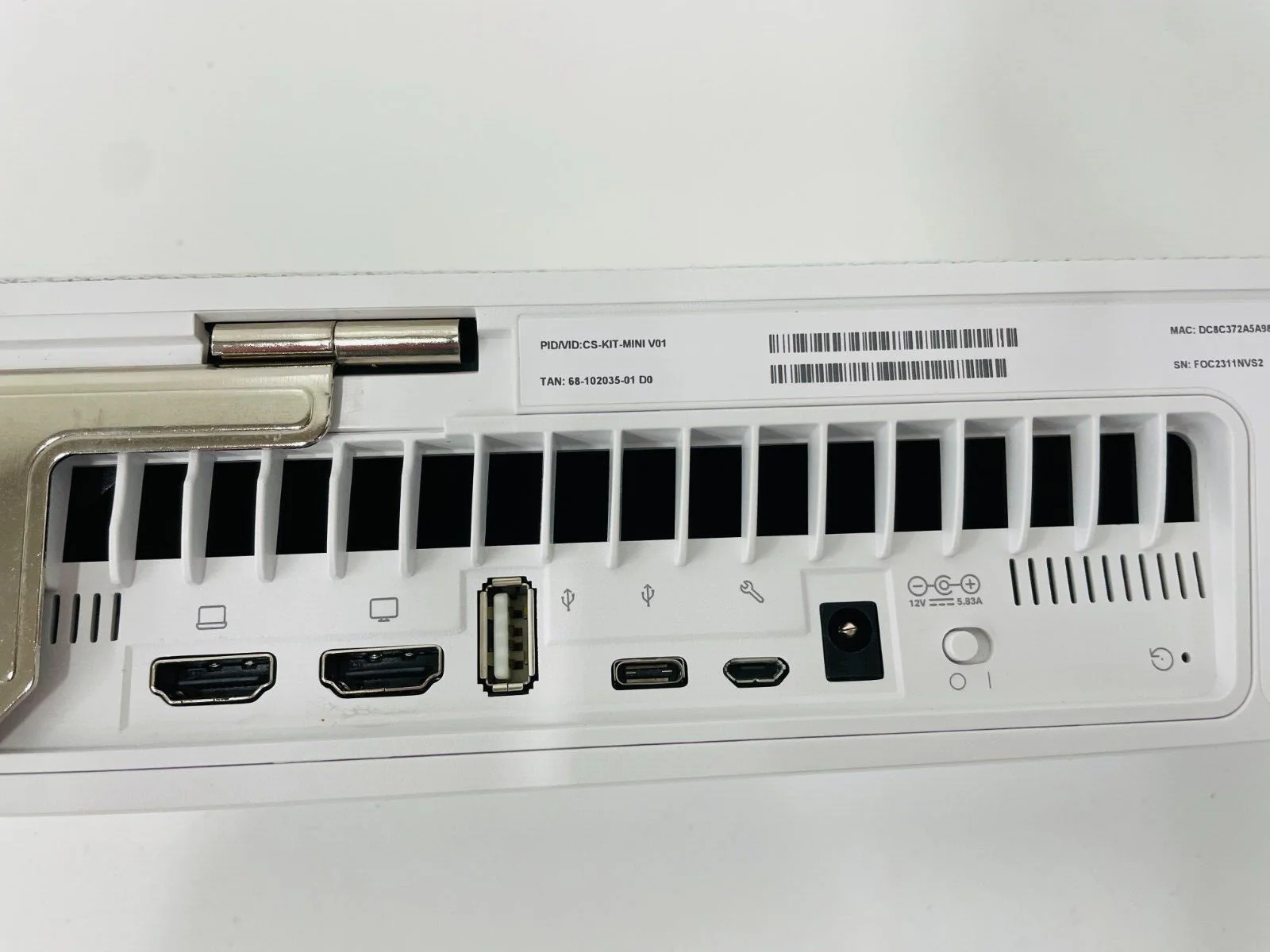 Cisco 68-102035-01 TTC7-26 Webex Room Kit Mini Conference Room Camera - Image 4