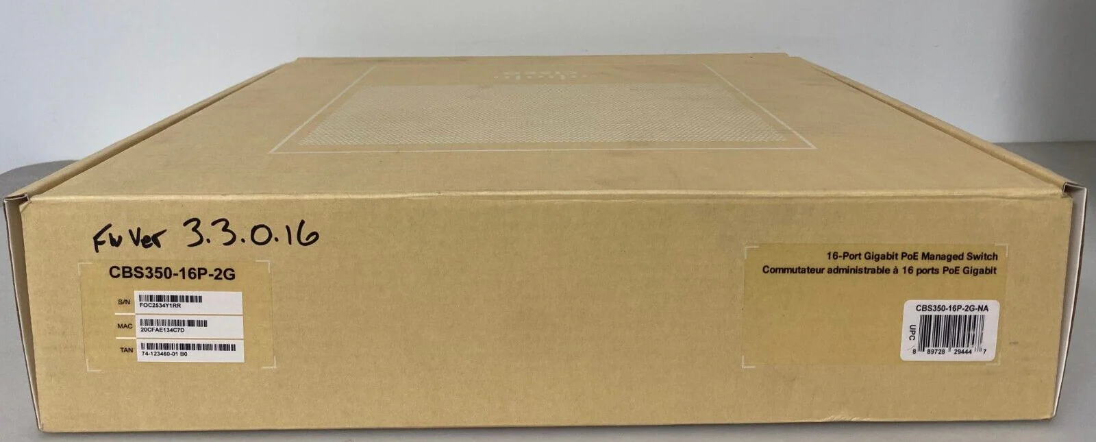Cisco CBS350-16P-2G 16-Port PoE+ Managed Gigabit Switch - Image 3