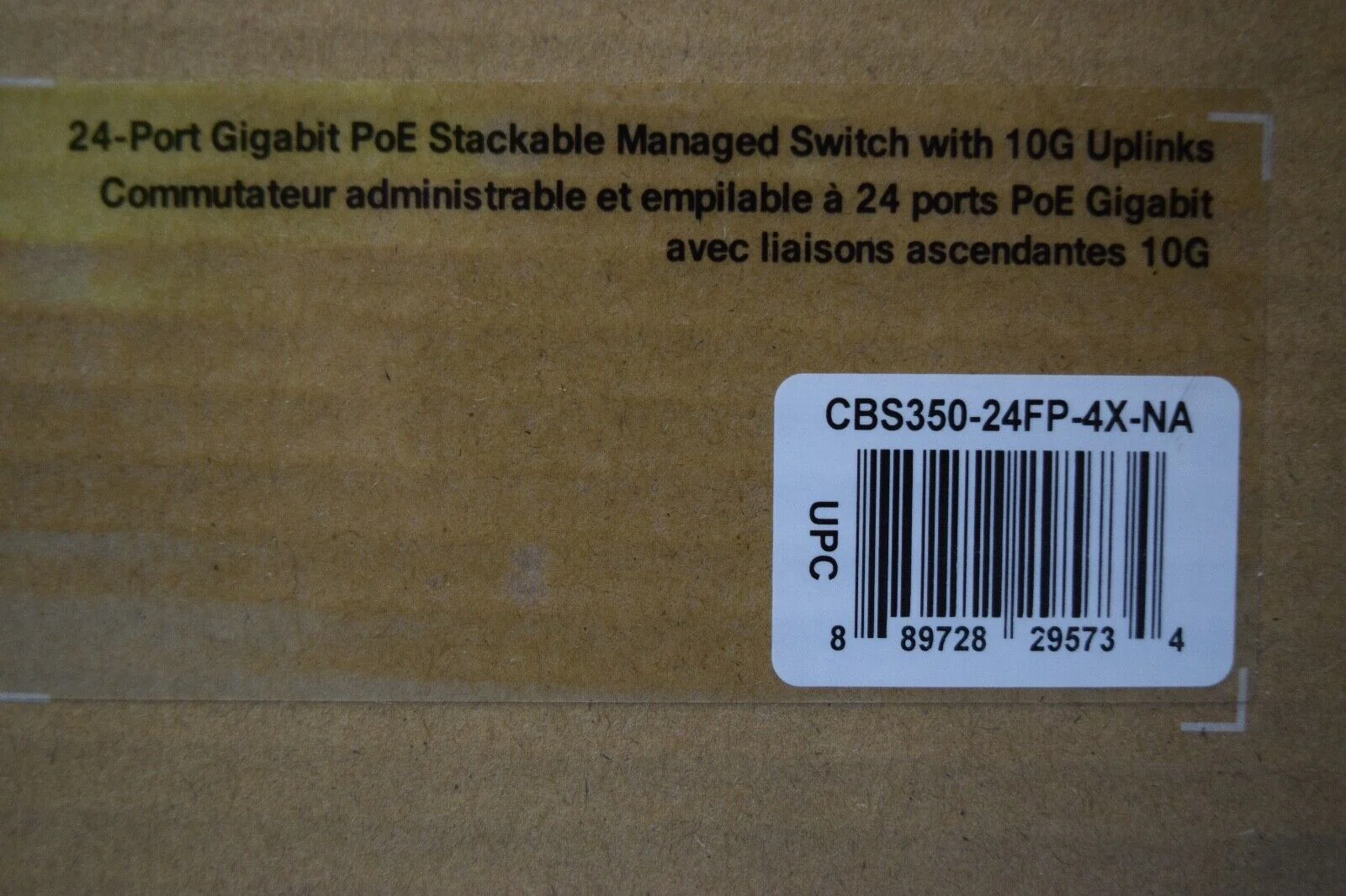 Cisco CBS350-24FP-4X 24-Port Gigabit PoE Stackable Managed Switch w/10G Uplinks - Image 5