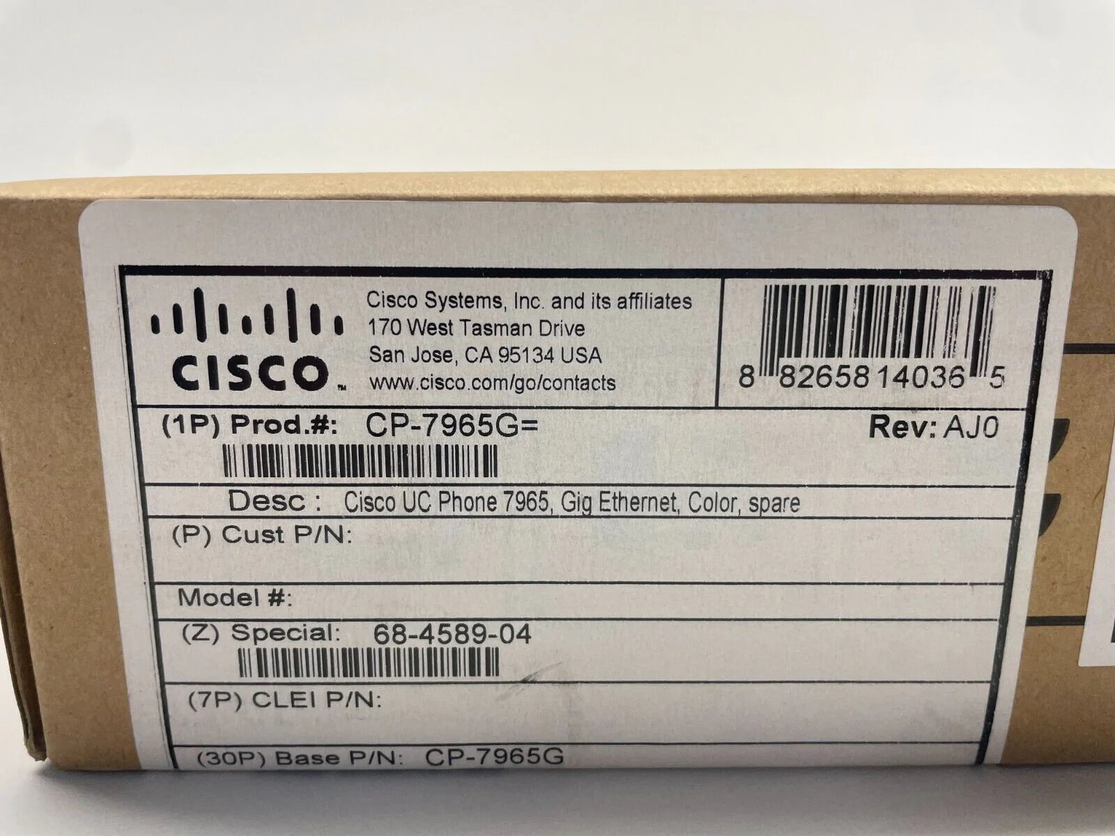 Cisco CP-7965G= Unified Business Conferencing IP Phone 7965G - Image 2