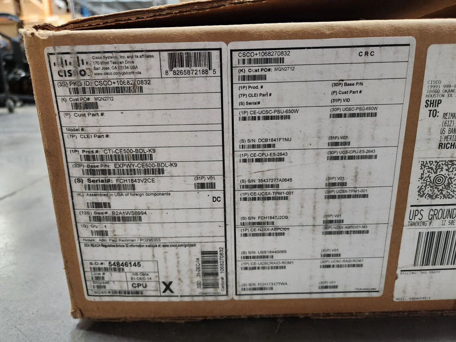 Cisco VCS CTRL & Expressway Platform Gateway CTI-CE500-BDL-K9 - Image 6