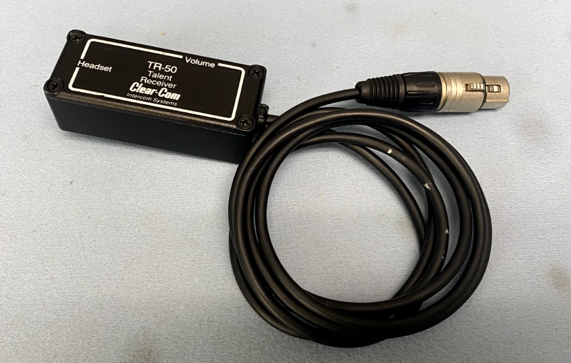 Clear-Com TR-50 Encore Intercom System IFB Beltpack/Talent Receiver