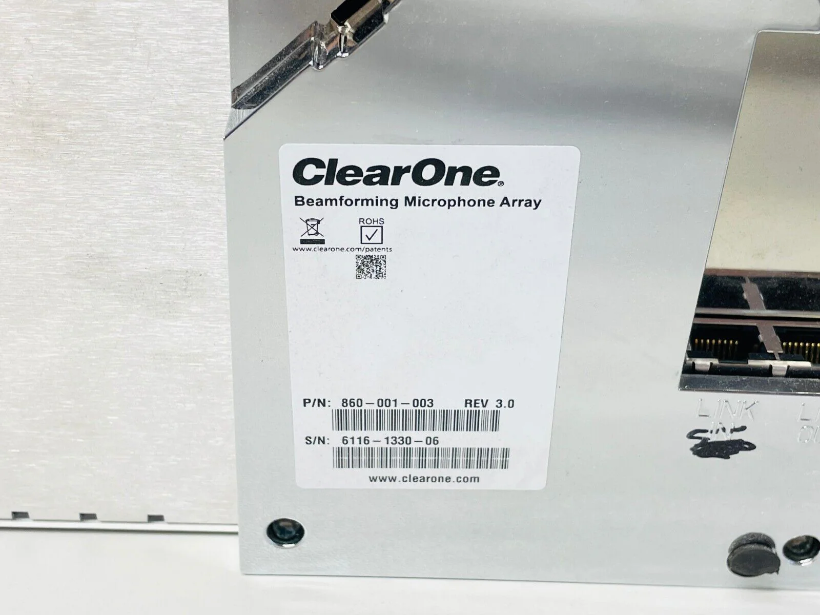 ClearOne 860-001-003 Beamforming Microphone Array - Image 2