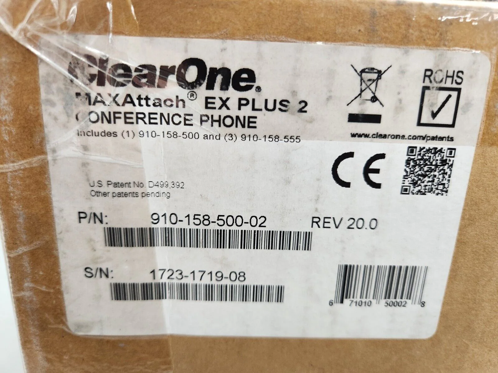 ClearOne 910-158-500-02 Maxattach Conference Phone 4-Pack NEW - Image 3