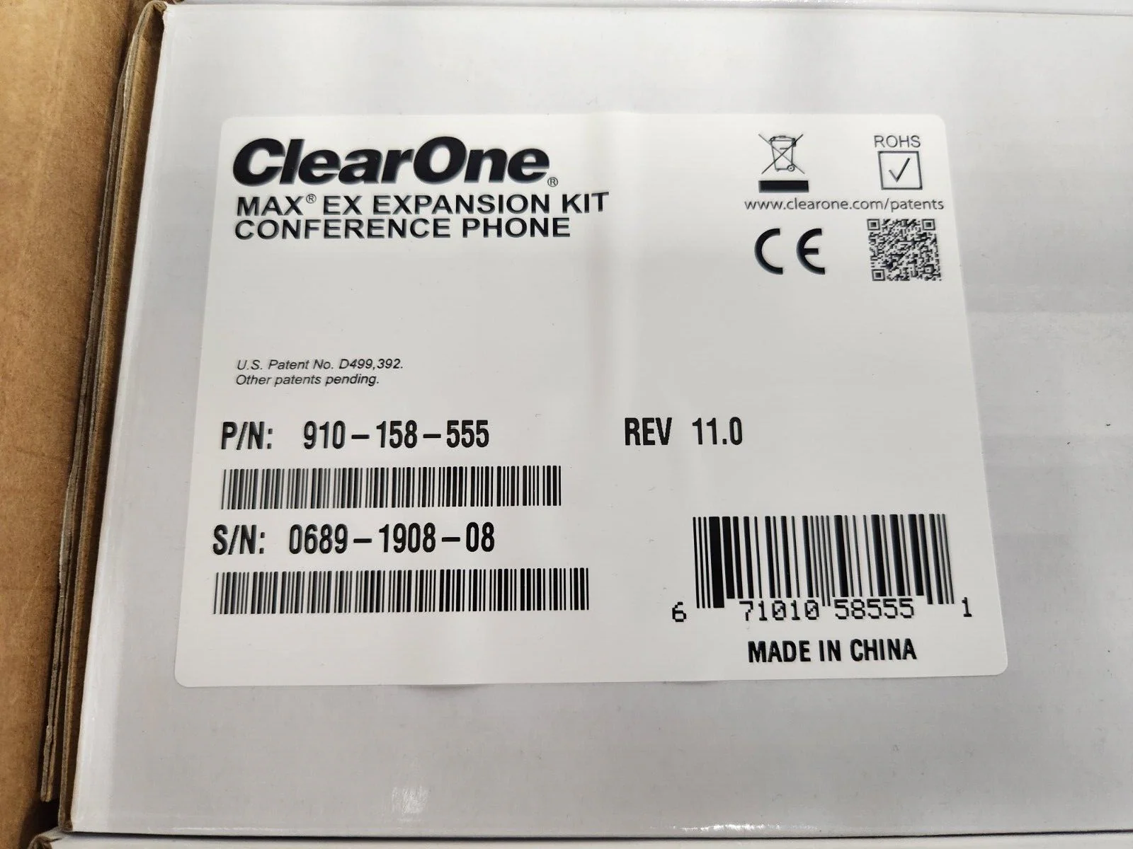ClearOne 910-158-500-02 Maxattach Conference Phone 4-Pack NEW - Image 6