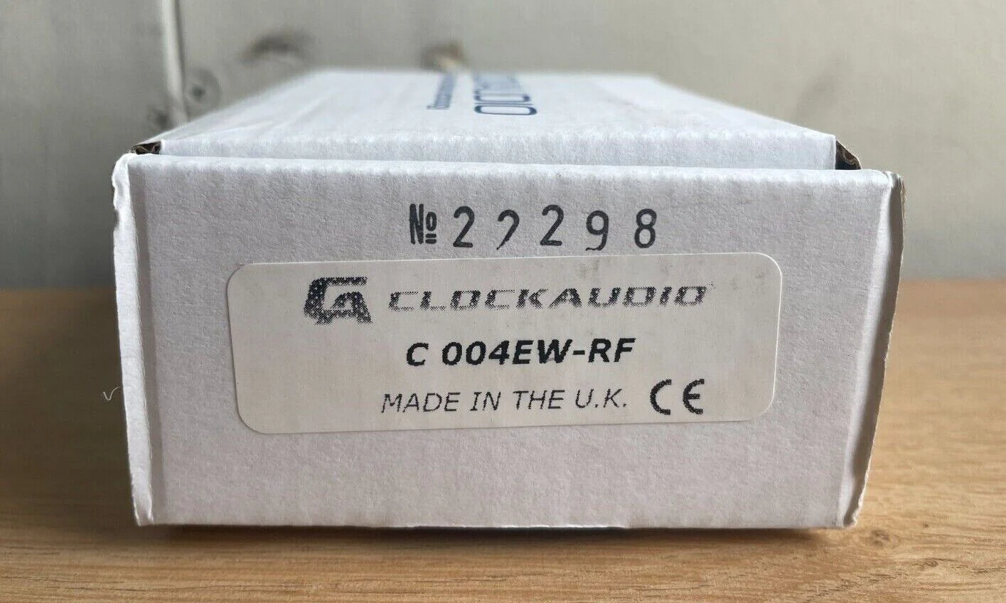 Clockaudio C 004EW-RF Through Table Cardioid Boundary Layer Microphone White - Image 3