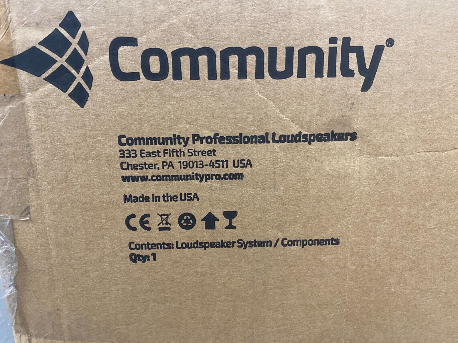 Community R.5COAX66WT 12" 2-Way Full Range Coaxial Speaker 200W White - Image 4