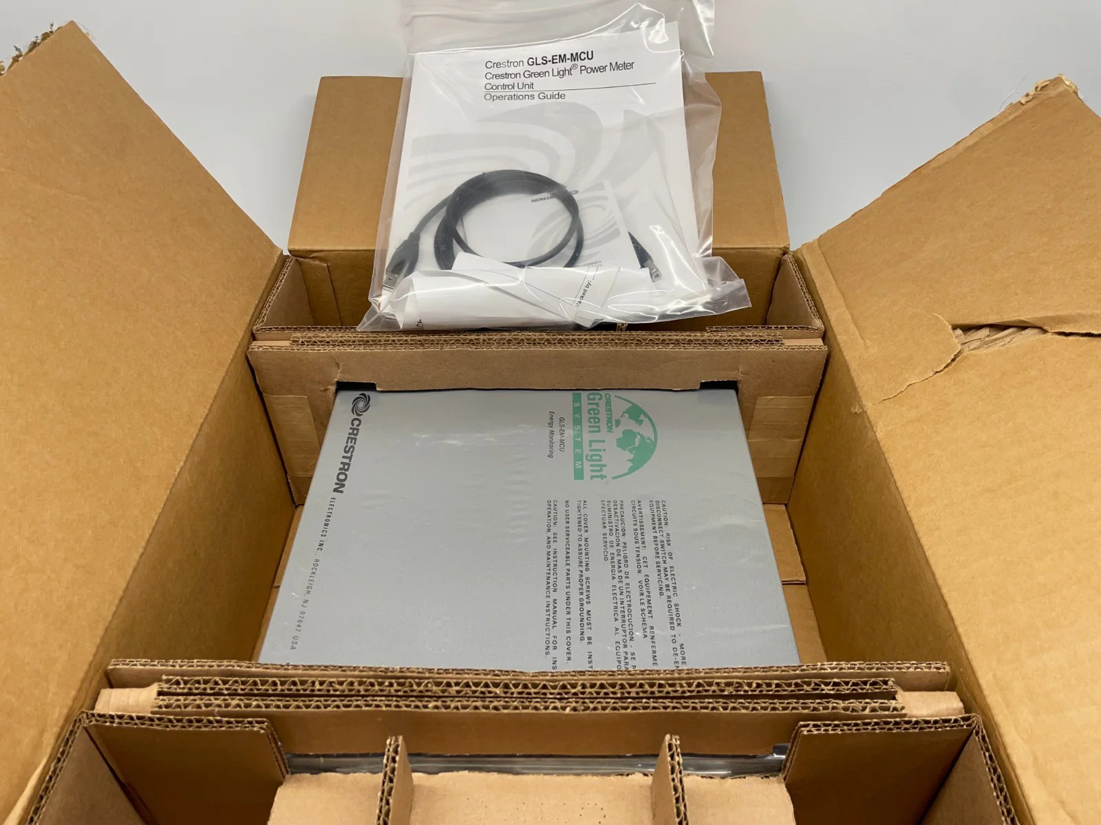 Crestron 6505227 GLS-EM-MCU Green Light Power Meter Control Unit - Image 3