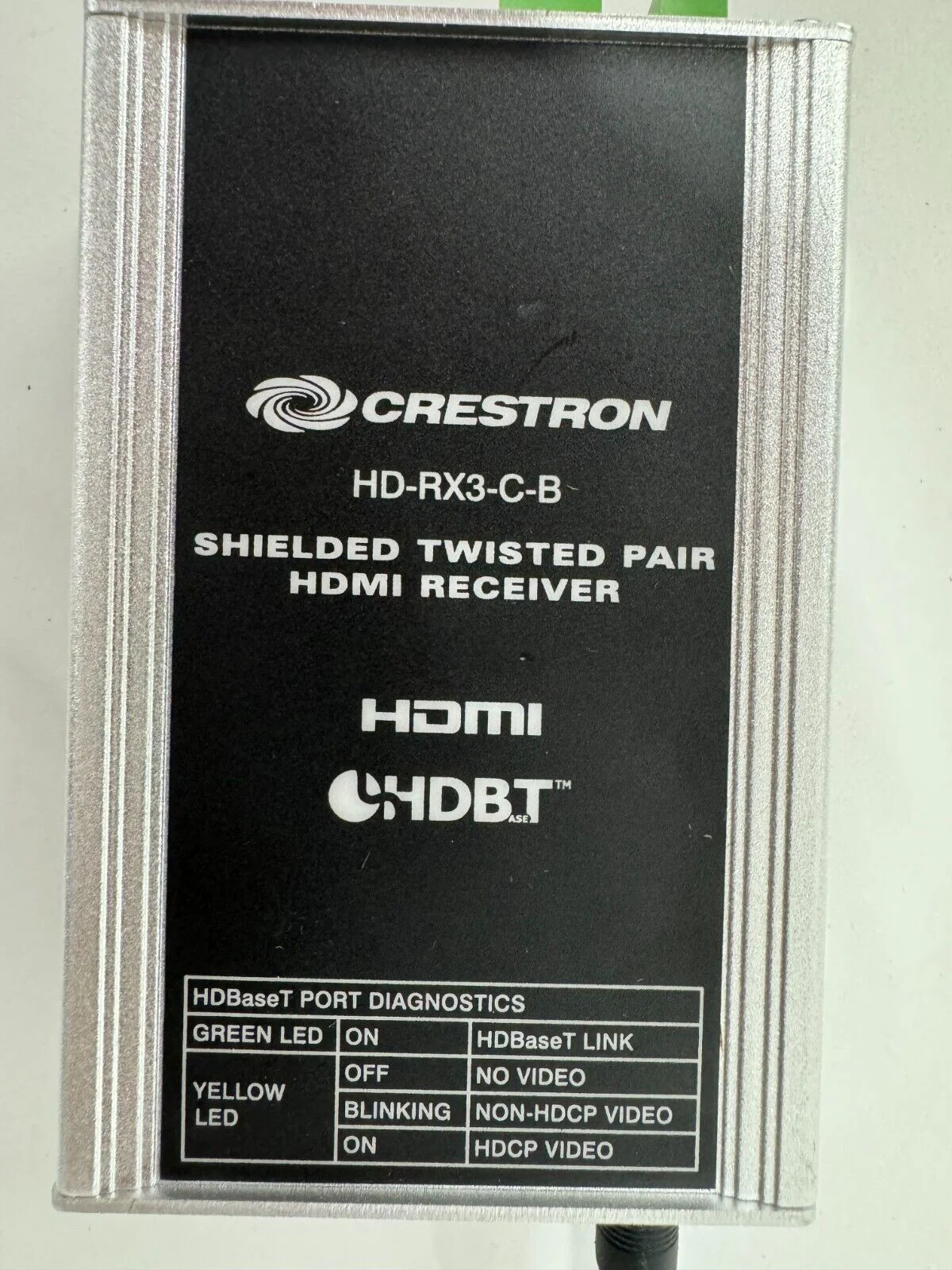 Crestron 6506329 HD-RX3-C-B Shielded Twisted Pair HDMI Receiver w/power LOT OF 2 - Image 4