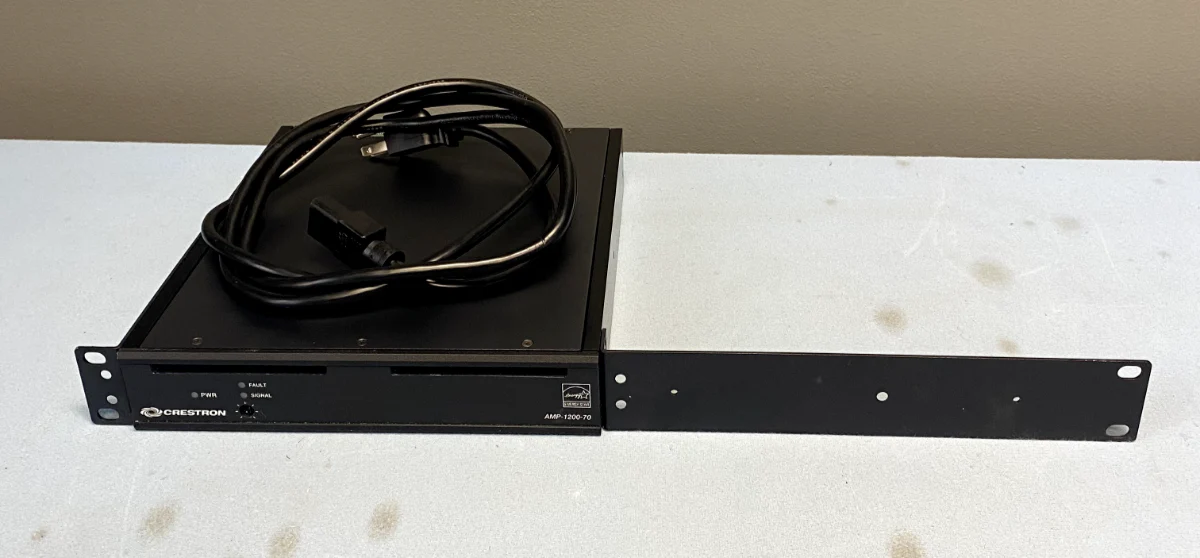 Crestron AMP-1200-70 Single-Channel Modular Power Amplifier 200W 70V 6507816