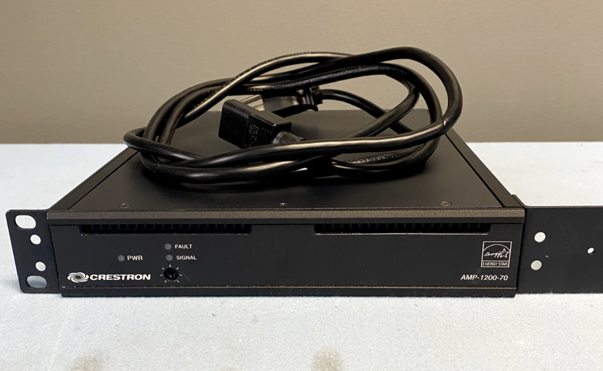 Crestron AMP-1200-70 Single-Channel Modular Power Amplifier 200W 70V 6507816 - Image 3