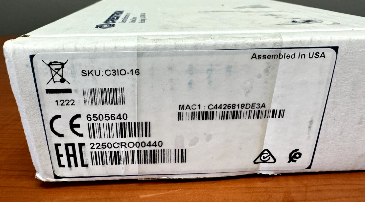 Crestron C3IO-16 3-Series Control Card – 16 Versiport I/O Ports 6505640 - Image 2