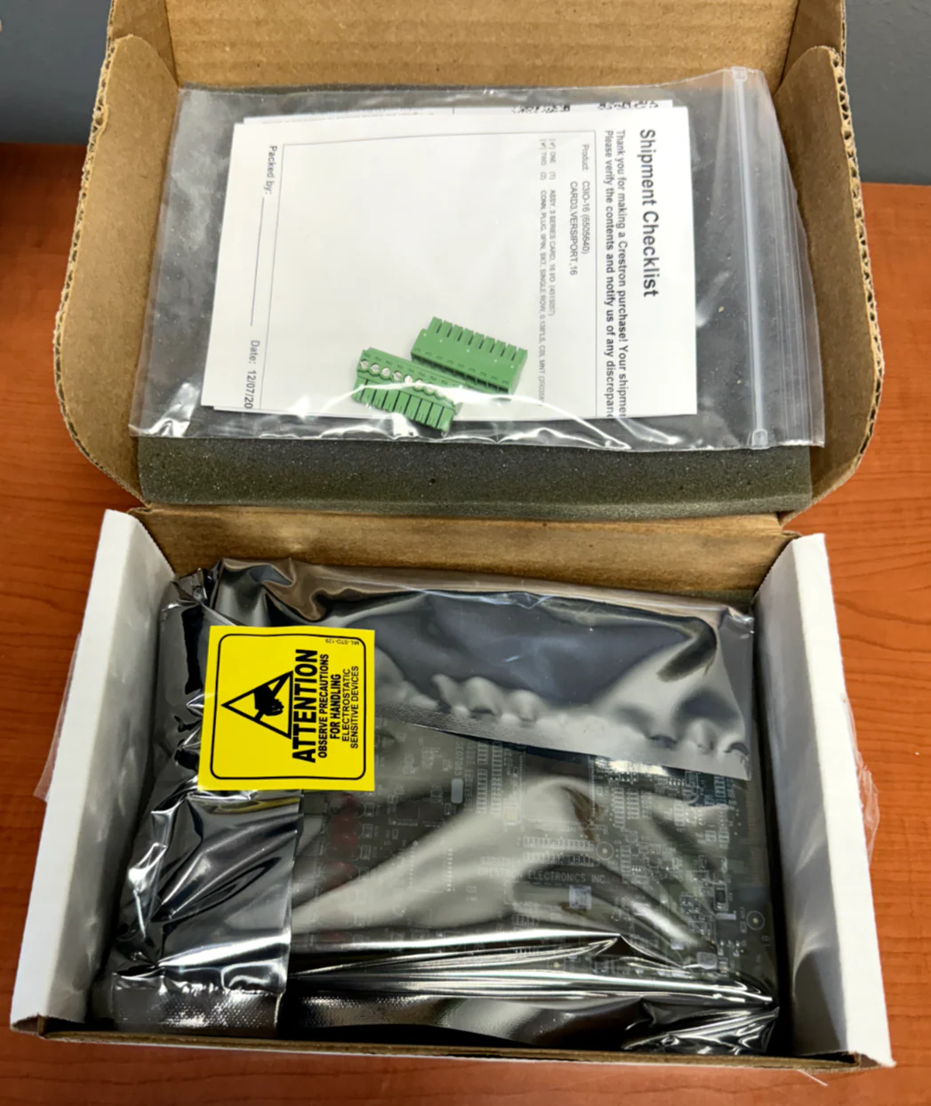 Crestron C3IO-16 3-Series Control Card – 16 Versiport I/O Ports 6505640 - Image 2