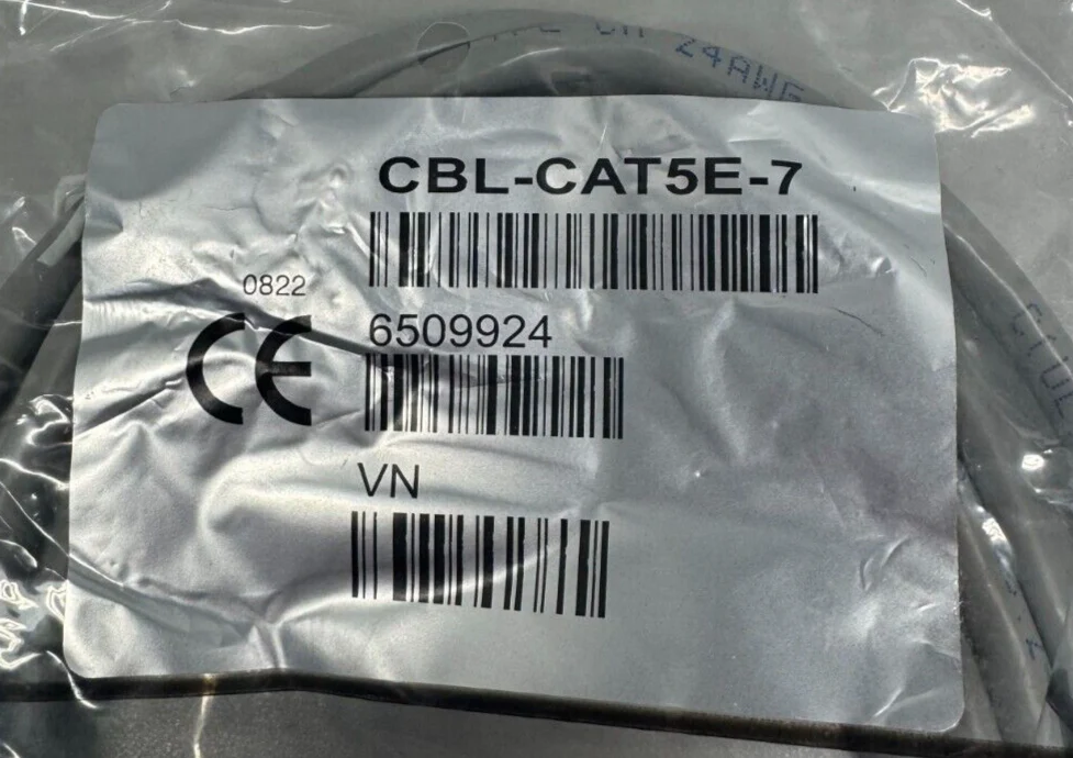 Crestron CBL-CAT5E-7 CAT5e Cable, RJ45-to-RJ45, Gray, 7ft 6509924 LOT OF 12 - Image 3