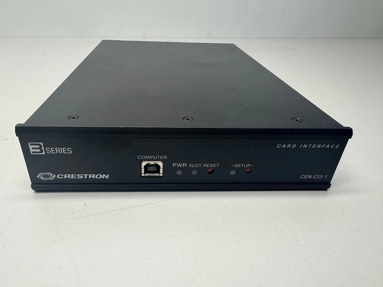 Crestron CEN-CI3-1-POE 3-Series Card Interface 1 Slot w/ POE injector 6505835 - Image 3