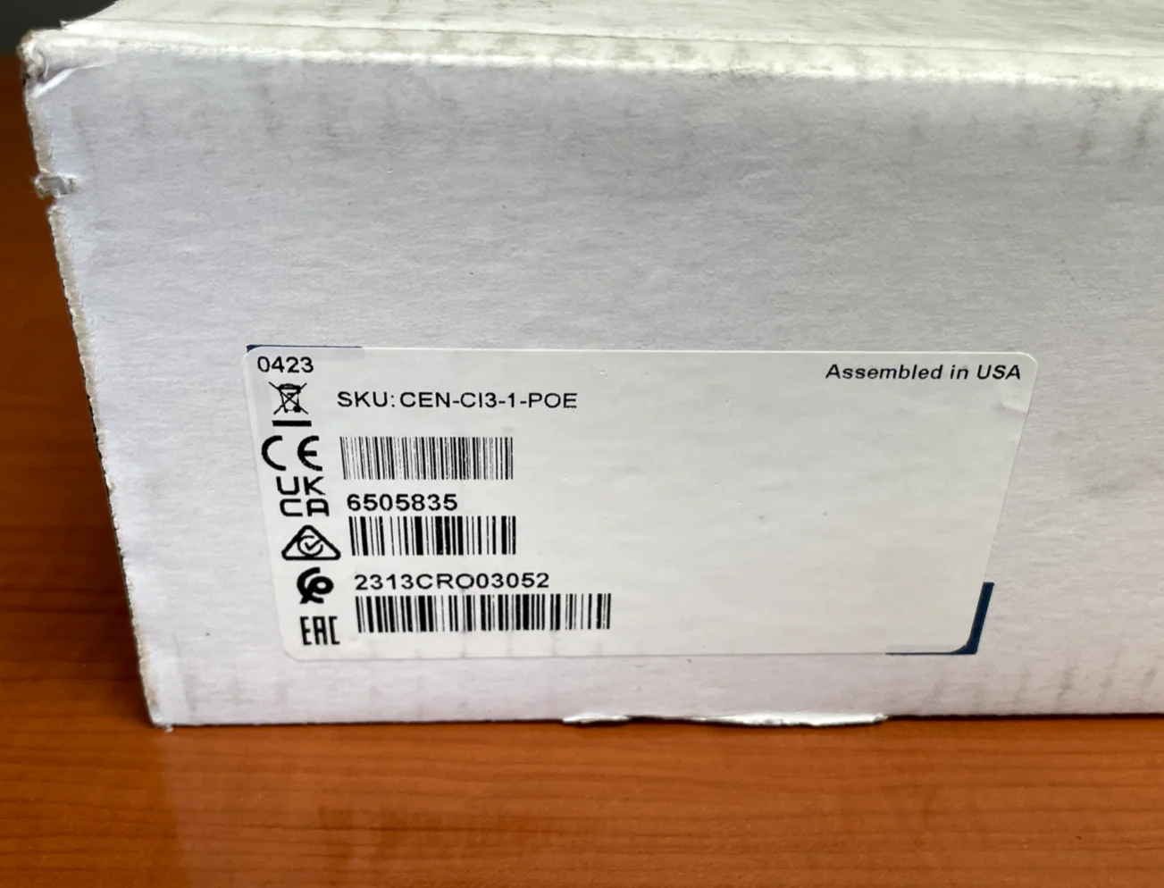 Crestron CEN-CI3-1 POE 3-Series Card Interface Chassis New Open Box 6505835