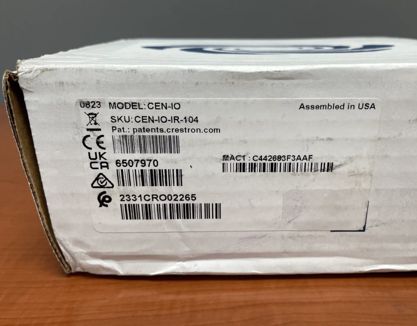 Crestron CEN-IO-IR-104 Wired Ethernet Module with 4 IR Ports - Image 3