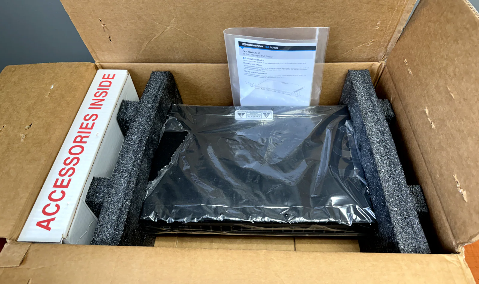 Crestron CEN-SWPOE-16 16-Port Managed PoE Switch 6505820 - Image 3