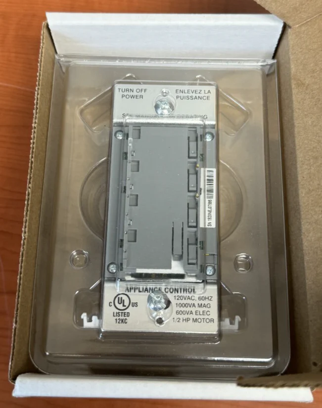 Crestron CLW-SWEX-E-W-S Cameo Express Wireless In-Wall Switch, 120V 6502935 - Image 3