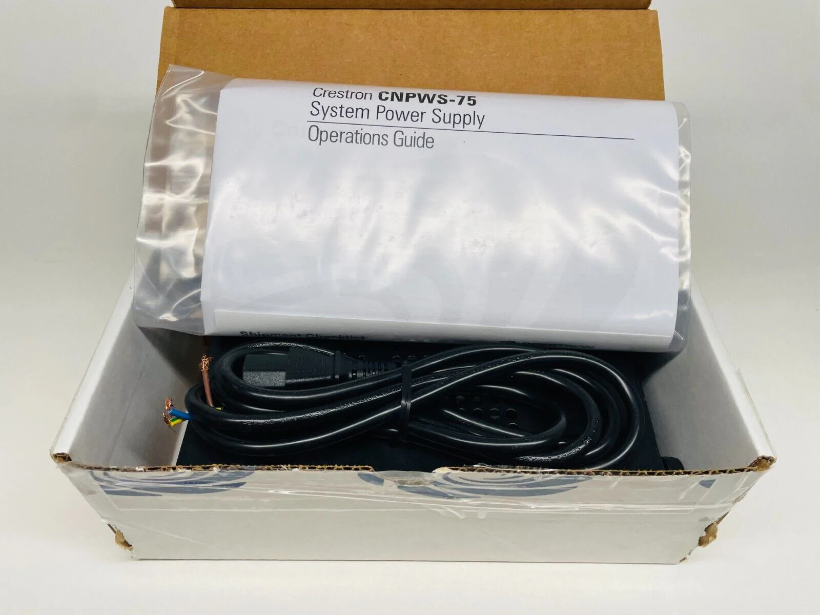 Crestron CNPWSI-75  Cresnet Power Supply, 75W International Version 230V 6500055 - Image 3