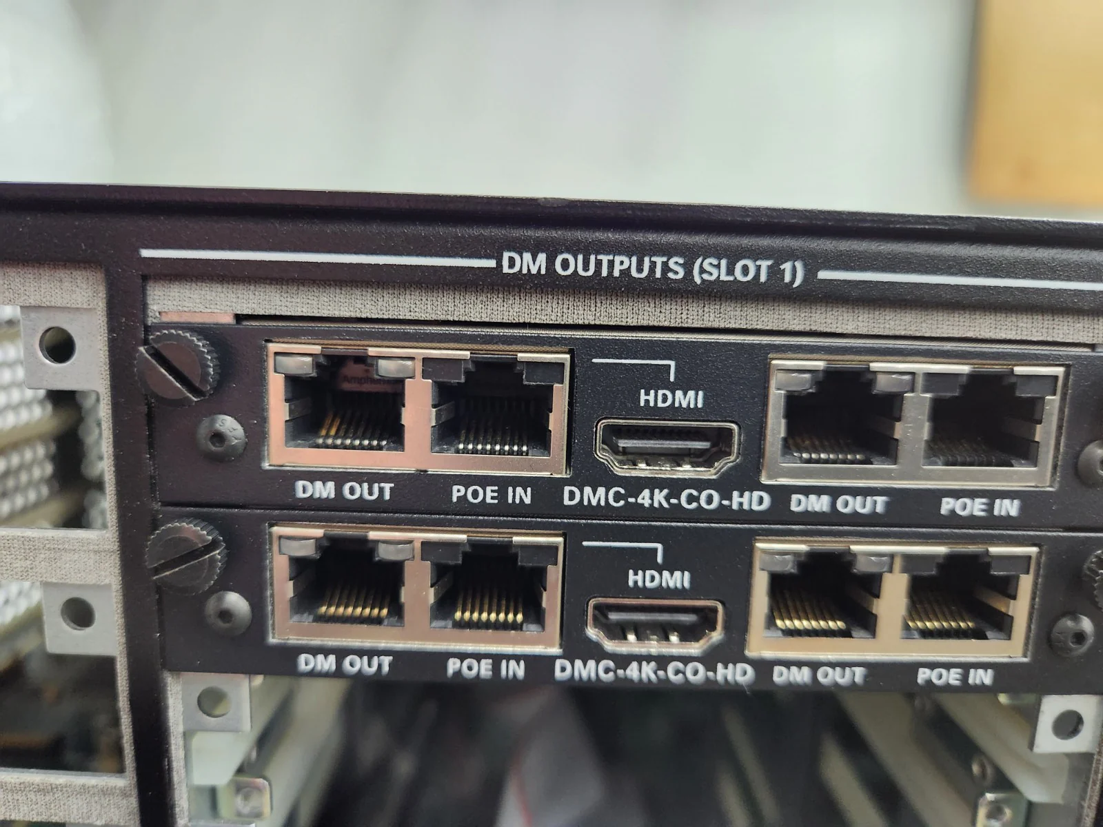 Crestron DM-MD16X16 DigitalMedia Switcher w/DMC-4KZ-C, DMC-4K-CO-HD and more - Image 8