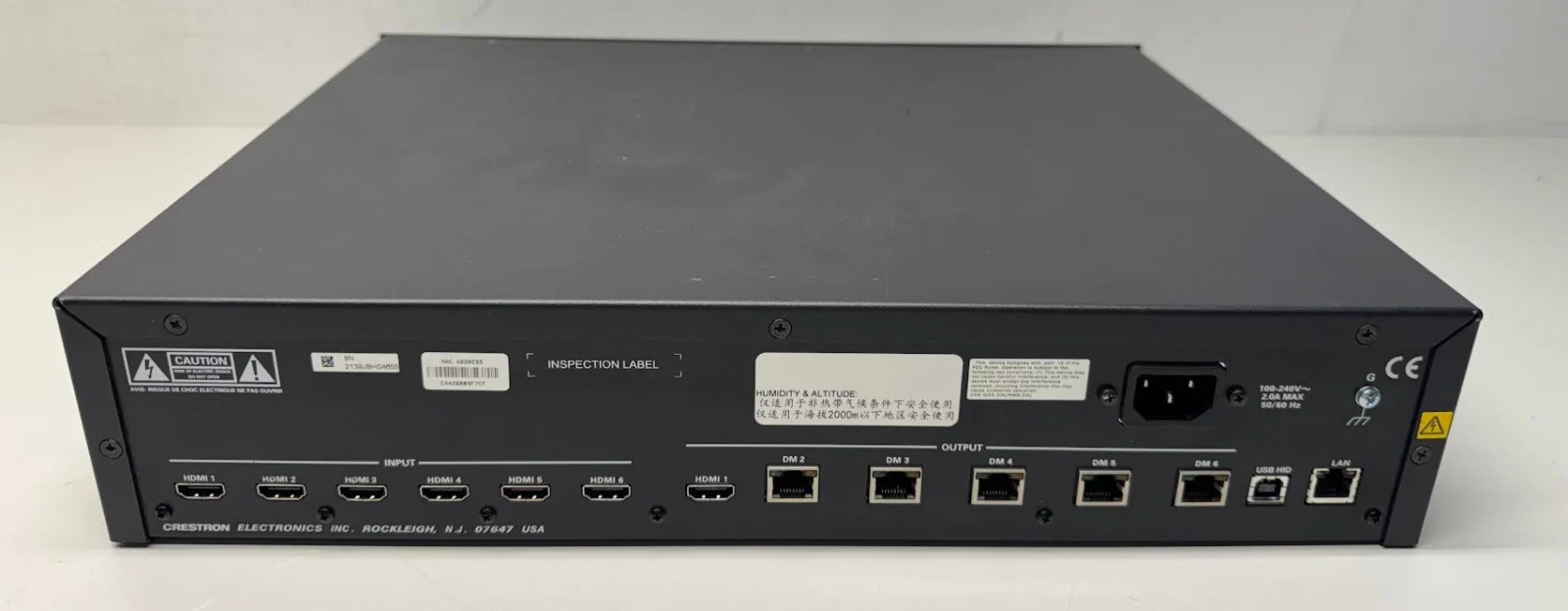 Crestron DM-MD6X6 6x6 DigitalMedia™ Distribution Center | 6504868 - Image 3