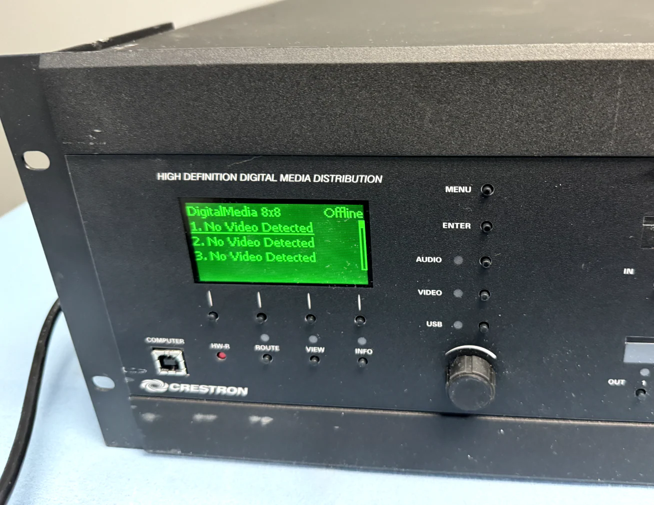 Crestron DM-MD8X8 DigitalMedia Matrix Switcher w/ DMC-4K-HDO DMC-4K-C DMC-4K-HD - Image 2