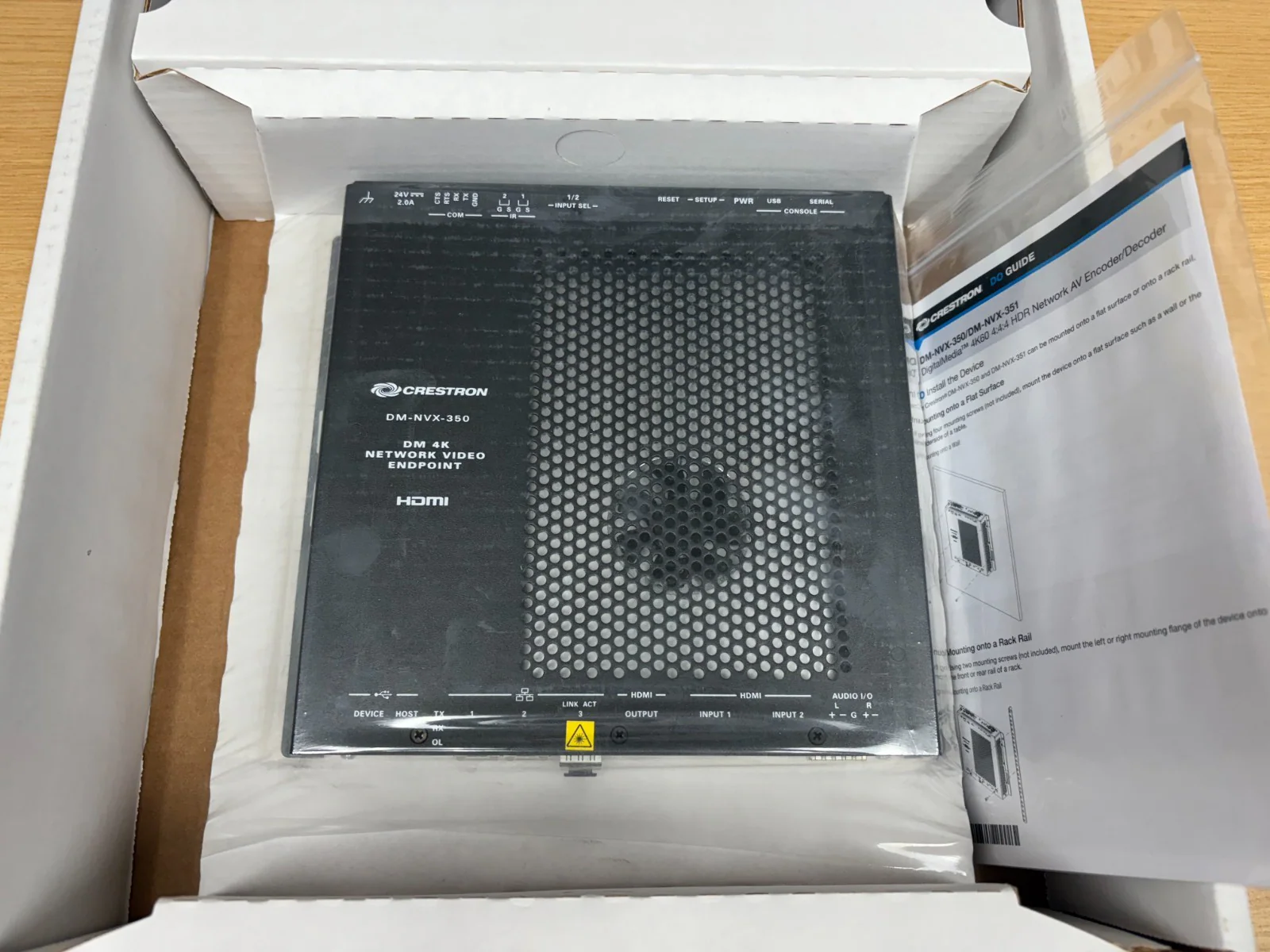 Crestron DM-NVX-350 DM 4K Network Video Endpoint (P/N: 6508251) - Image 3