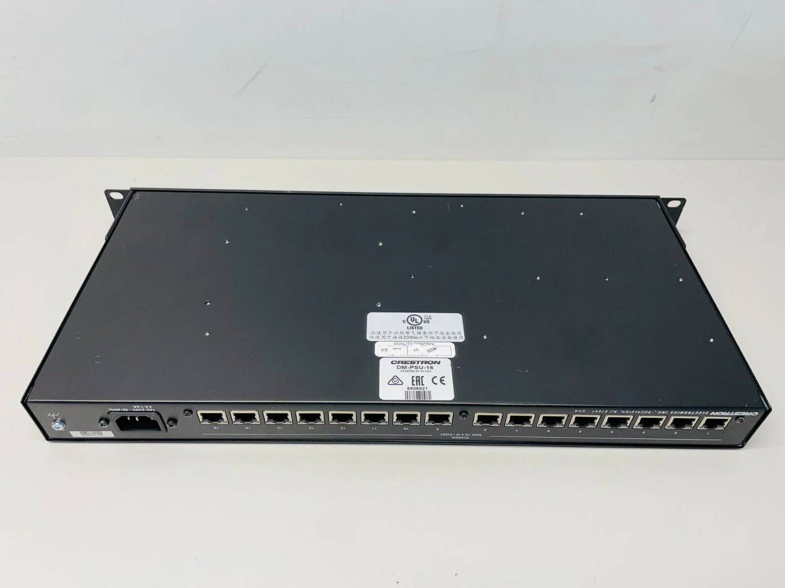 Crestron DM-PSU-16 | 16-Port PoDM Power Supply for DM 8G+ I/O Cards | 6505821 - Image 3