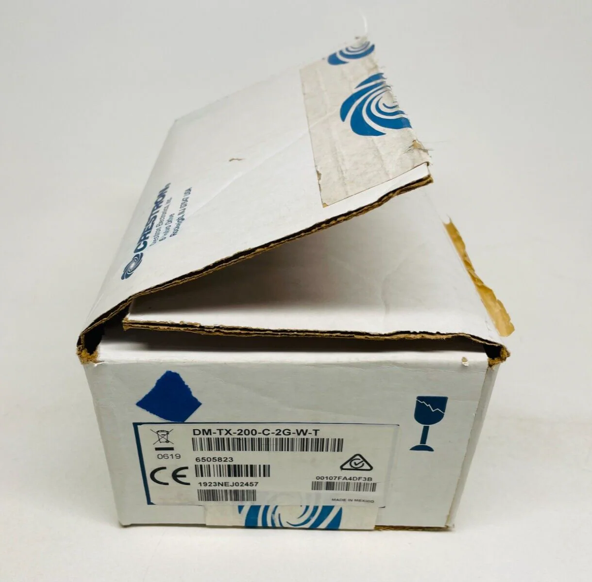 Crestron DM-TX-200-2G-W-T Wall Plate DigitalMedia CAT Transmitter 200 6505823