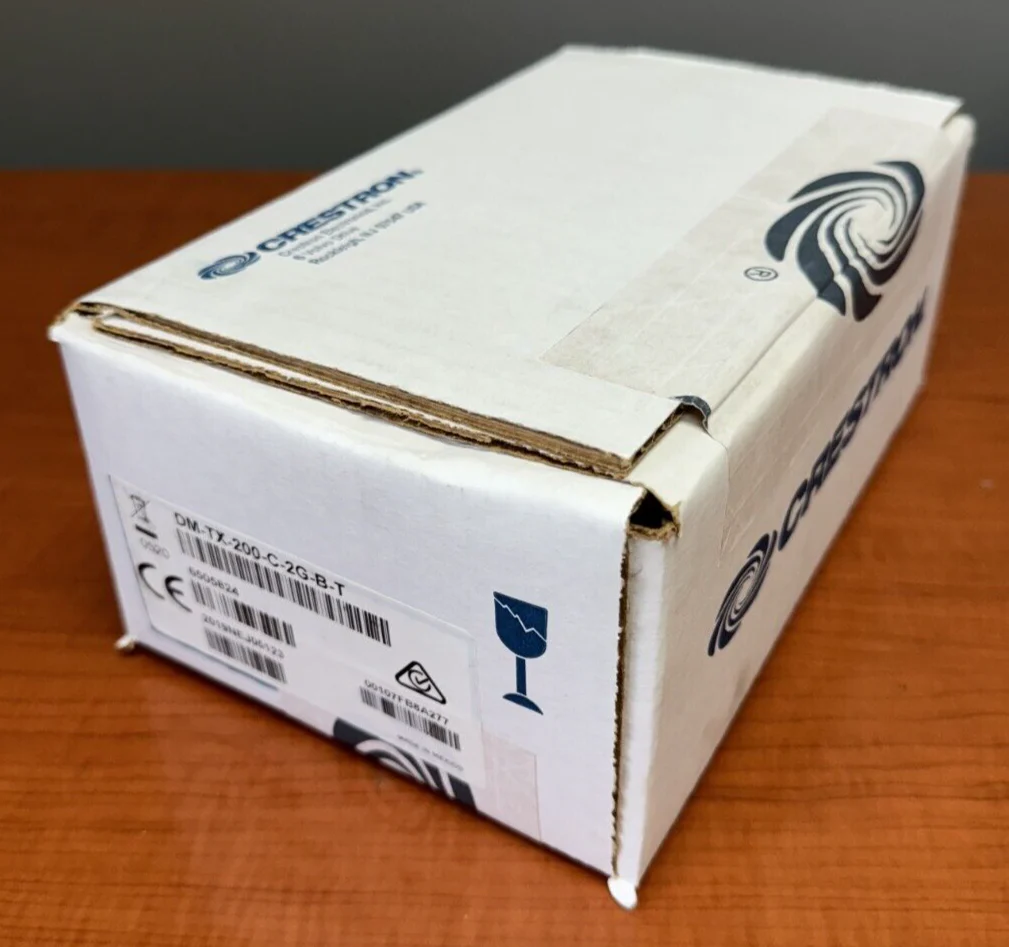 Crestron DM-TX-200-C-2G-B-T Wall Plate DigitalMedia 8G+ Transmitter 200 6505824