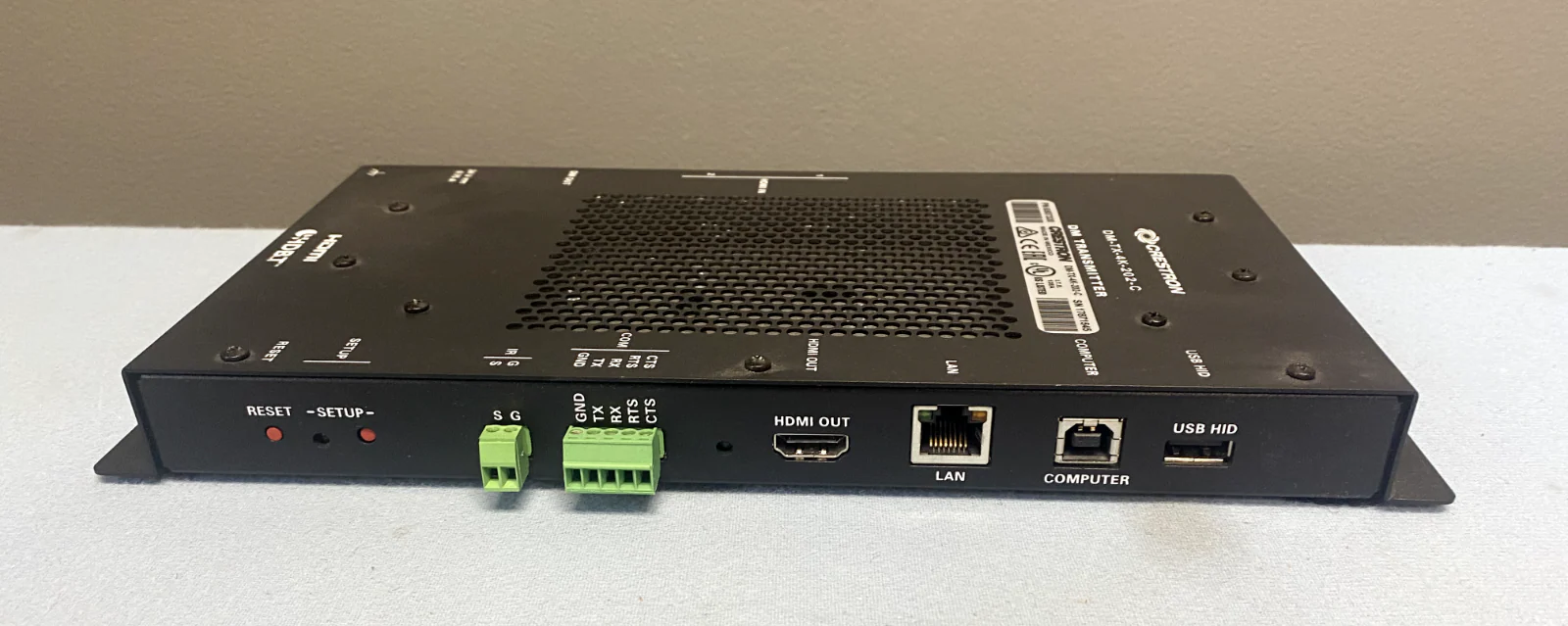 Crestron DM-TX-4K-202-C 4K DigitalMedia 8G+ Transmitter 202 6507320 - Image 2