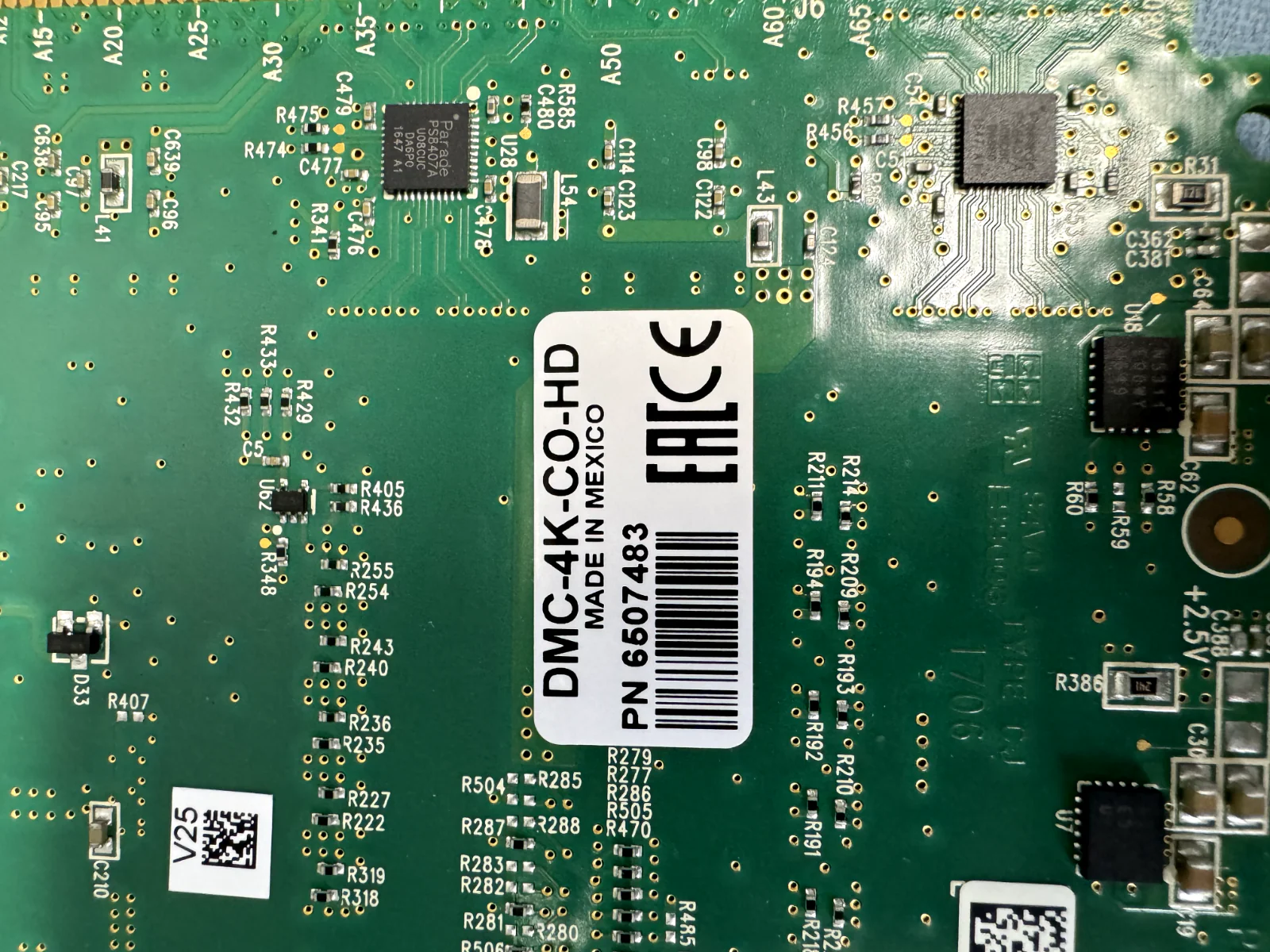 Crestron DMC-4K-CO-HD HDCP2 HDBaseT DigitalMedia 8G+ Output Card 6507483 - Image 3
