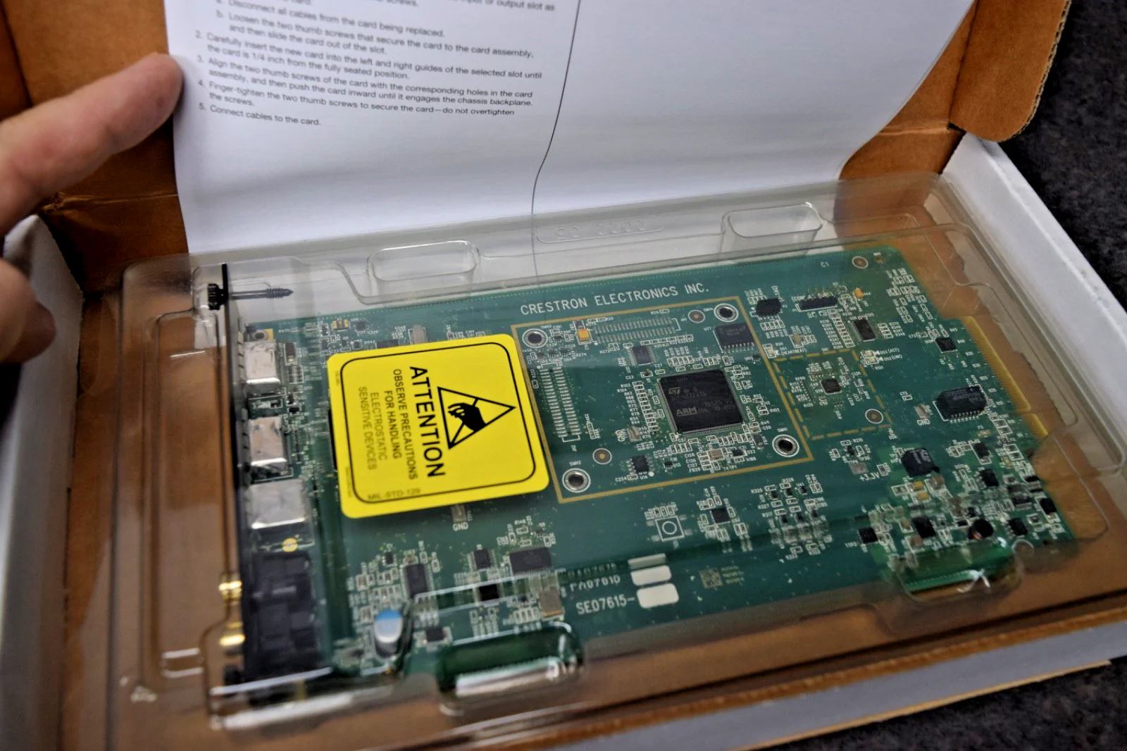 Crestron DMC-4KZ-HD HDMI 4K60 4:4:4 HDR Input Card for DM Switchers 6508070 - Image 2