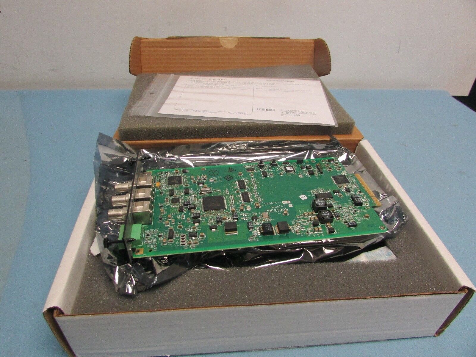 Crestron DMC-VID-BNC DigitalMedia Analog Video Input Module/Board/Card (38B) - Image 2