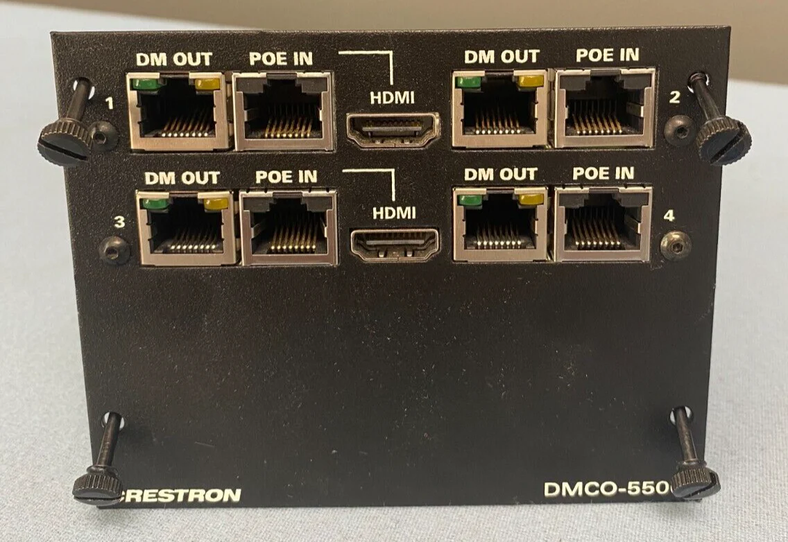 Crestron DMCO-5500 4 DM 8G+ w/2 HDMI Output Card for DM-MD16X16 6504116 - Image 2