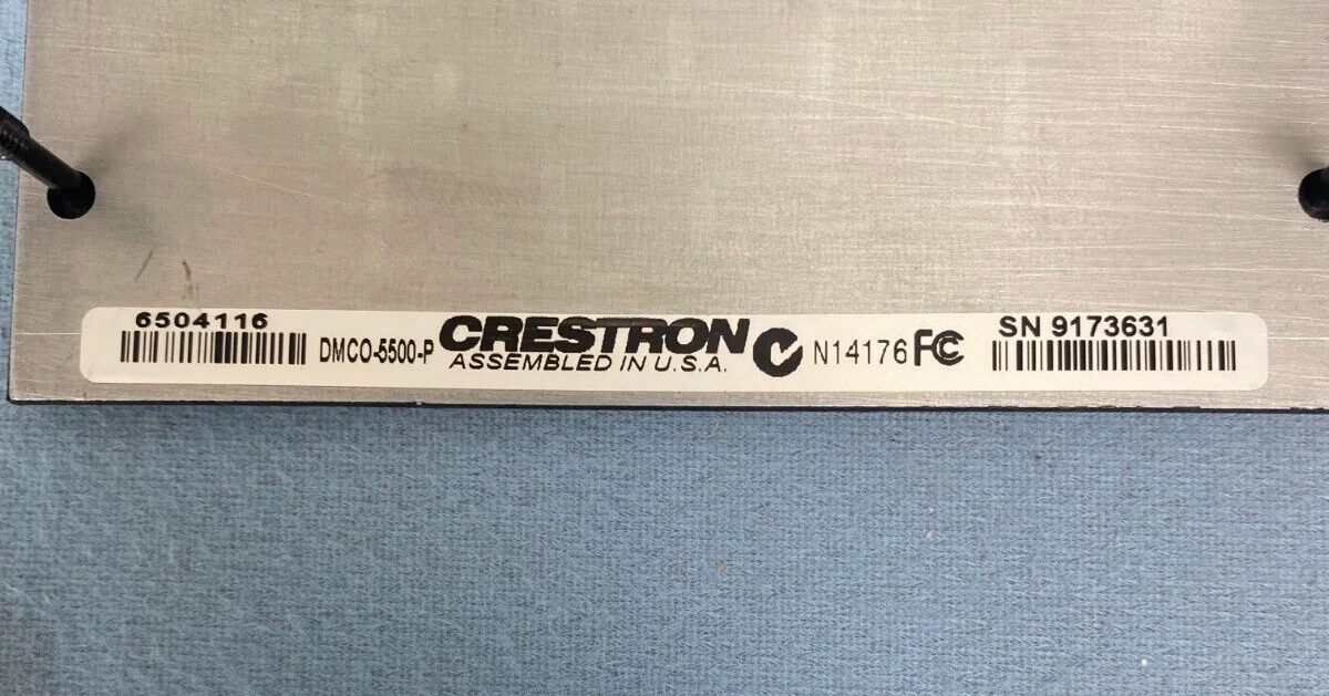 Crestron DMCO-5500 4 DM 8G+ w/2 HDMI Output Card for DM-MD16X16 6504116 - Image 3