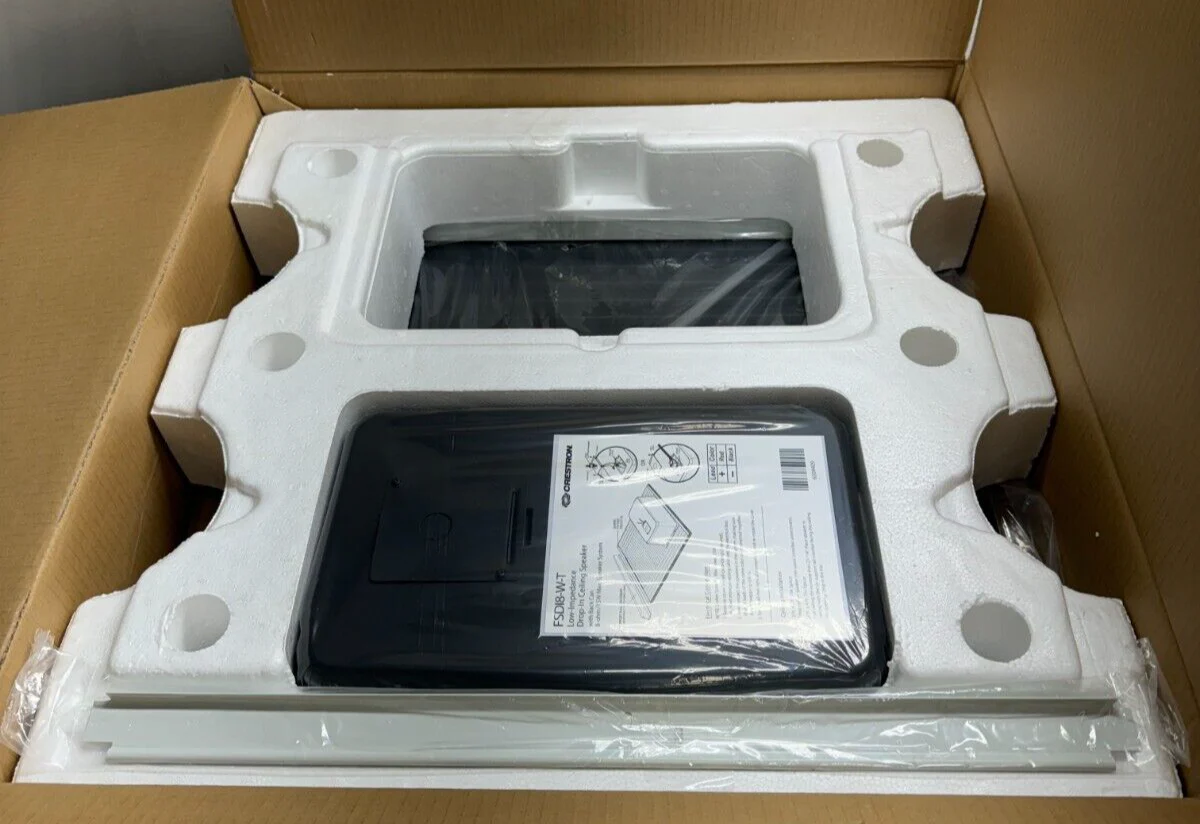 Crestron FSDI8-W-T 8" Low-Impedance Drop-in Ceiling Speaker 6504409 NOB (PAIR) - Image 5