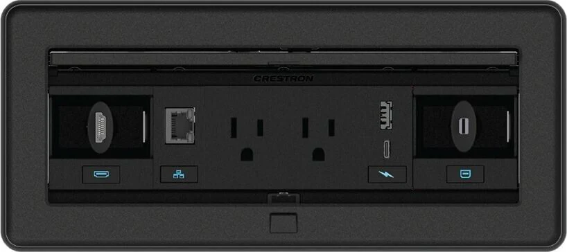 Crestron FT2-1200-ELEC-B FlipTop Cable Management System Electric BLACK 6509656