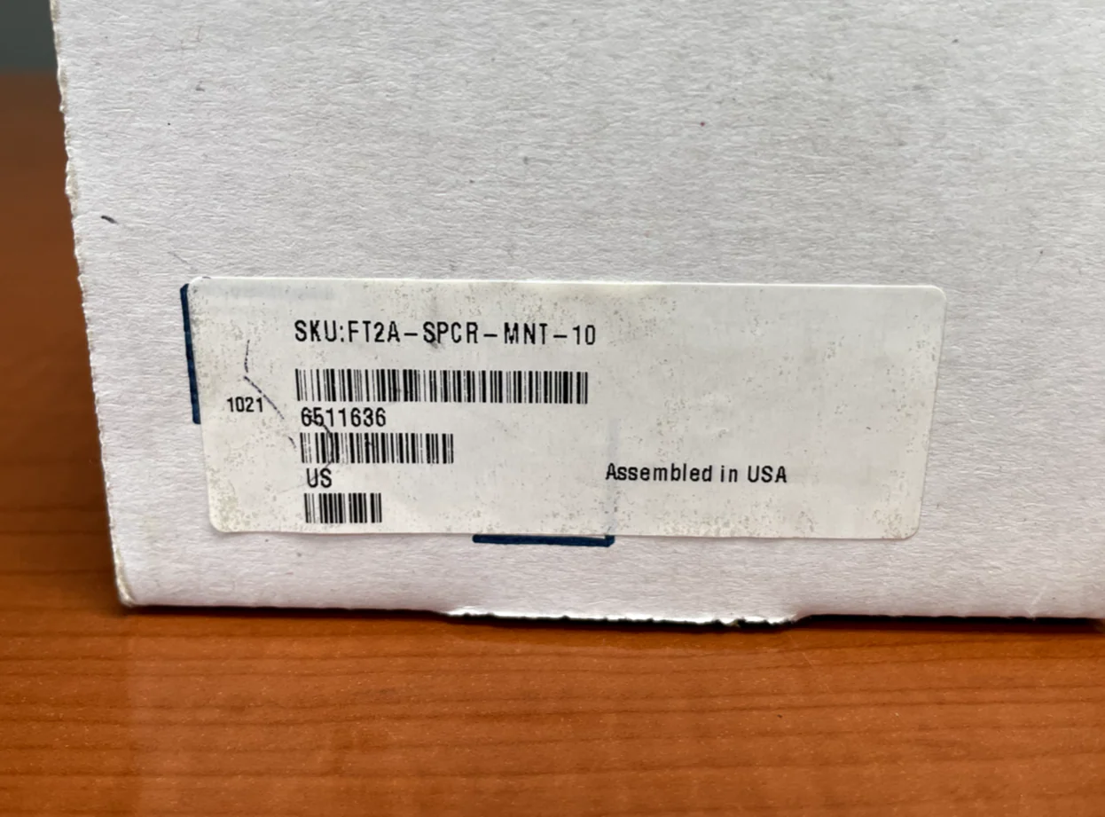 Crestron FT2-SPCR-MNT-10 Series Cable Management System Mounting Spacers - Image 2