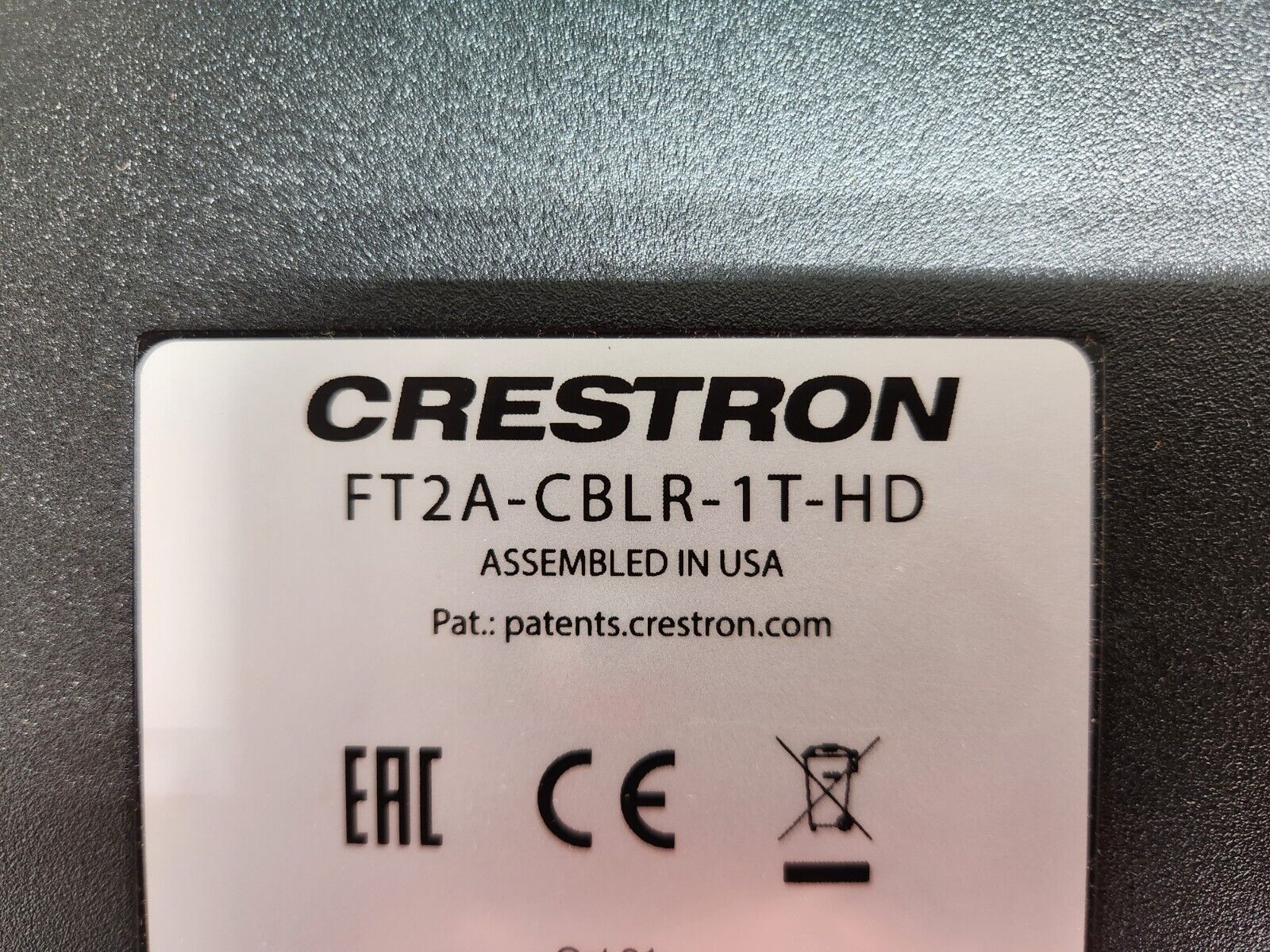 Crestron FT2A-CBLR-1T-HD One-Touch Cable Retractor for FT2 ELEC, HDMI to HDMI - Image 3