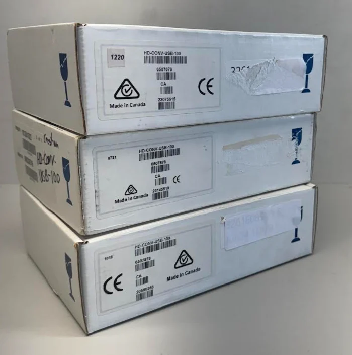 Crestron HD-CONV-USB-100 HD to USB Video Converter 6507878 LOT OF 3